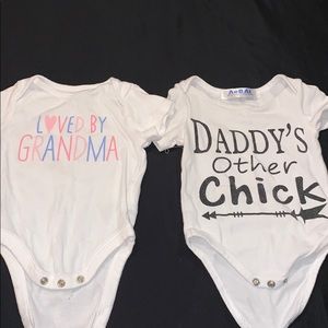 0-3 month onesies